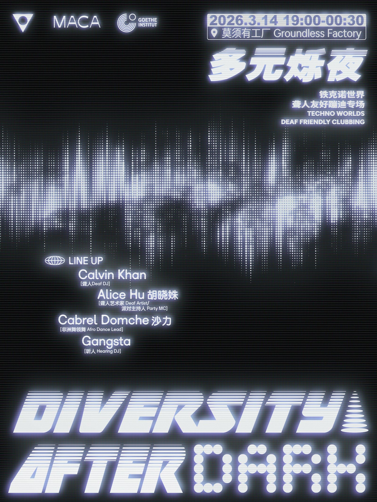 Diversity After Dark